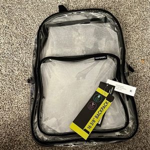 Brand new Eastport CLEAR backpack. Standard 16 3/8” size